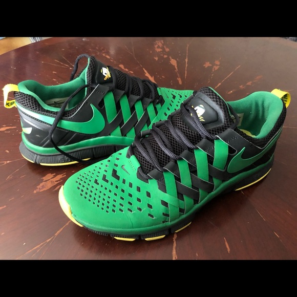 nike free trainer 5.0 oregon ducks